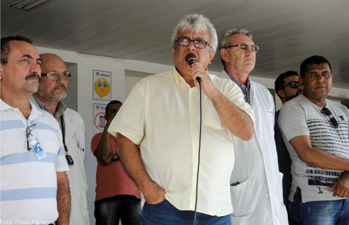 Secretário de Estado da Saúde, Almeida Lima (Foto: SES/SE)