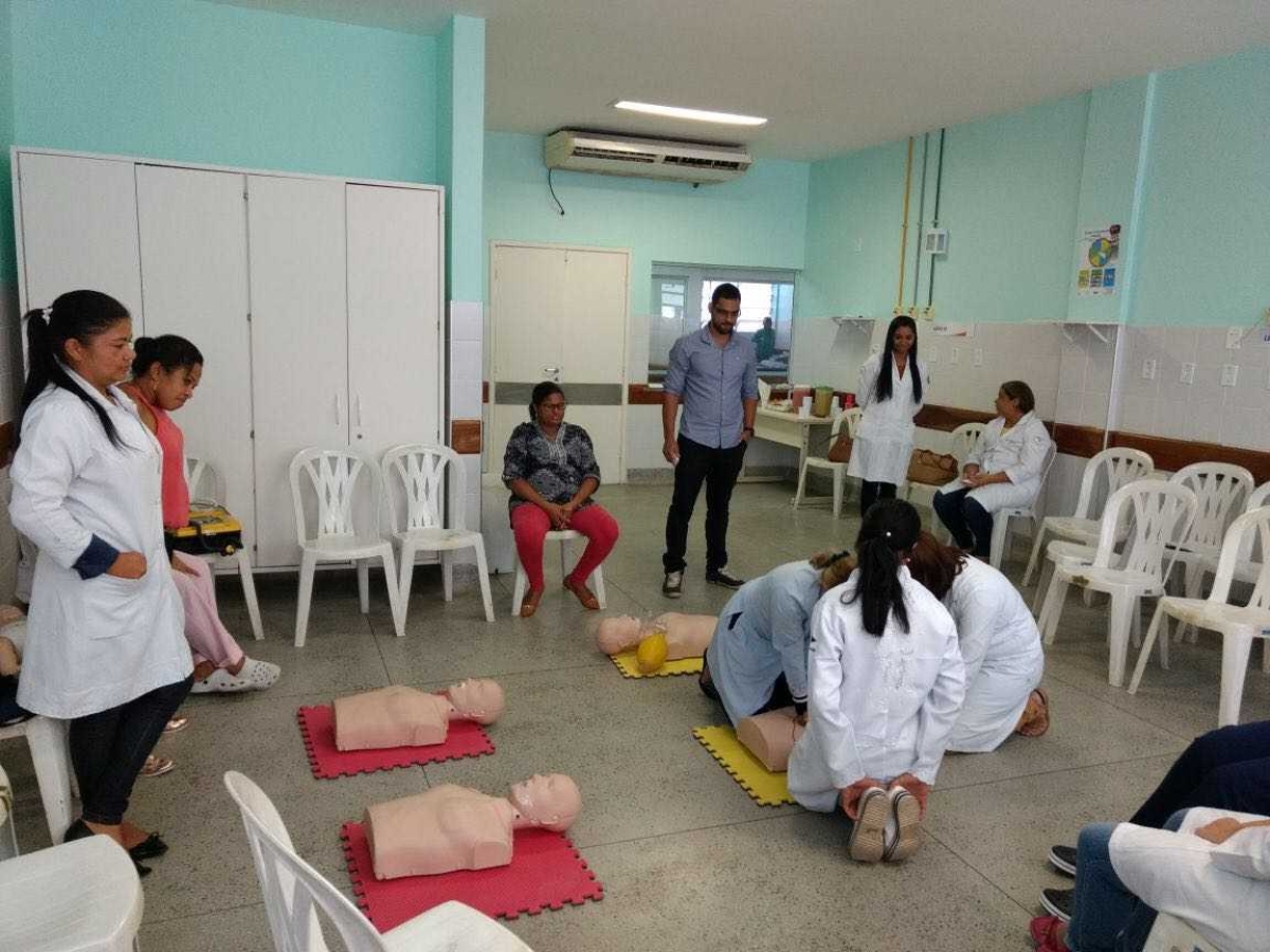 Hospital de Estância capacita profissionais para atendimento a paradas cardiorrespiratórias (Foto: SES/SE)