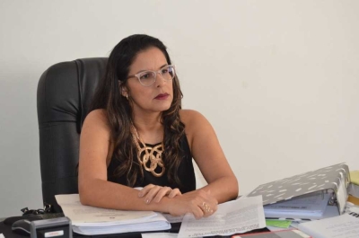 Procuradora geral de São Cristóvão, Aline Magna Lima (Foto: Danielle Pereira/Prefeitura de São Cristóvão)