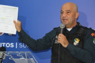 Comandante Geral da PM Marcony Cabral (Foto: SSP/SE)