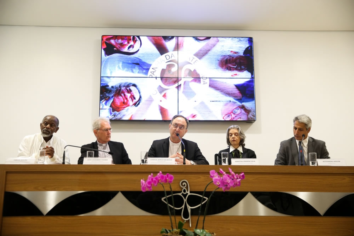 A Conferência Nacional dos Bispos do Brasil (CNBB) abre oficialmente a Campanha da Fraternidade 2018 (Foto: Marcelo Camargo/Agência Brasil)