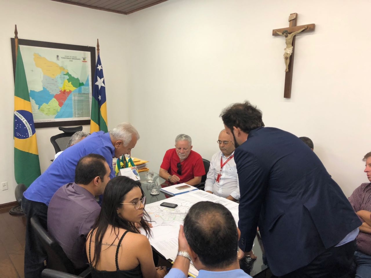 Terreno onde será construída a sede própria da CMA está localizado no Centro Administrativo (Foto: Assessoria Thiaguinho Batalha)
