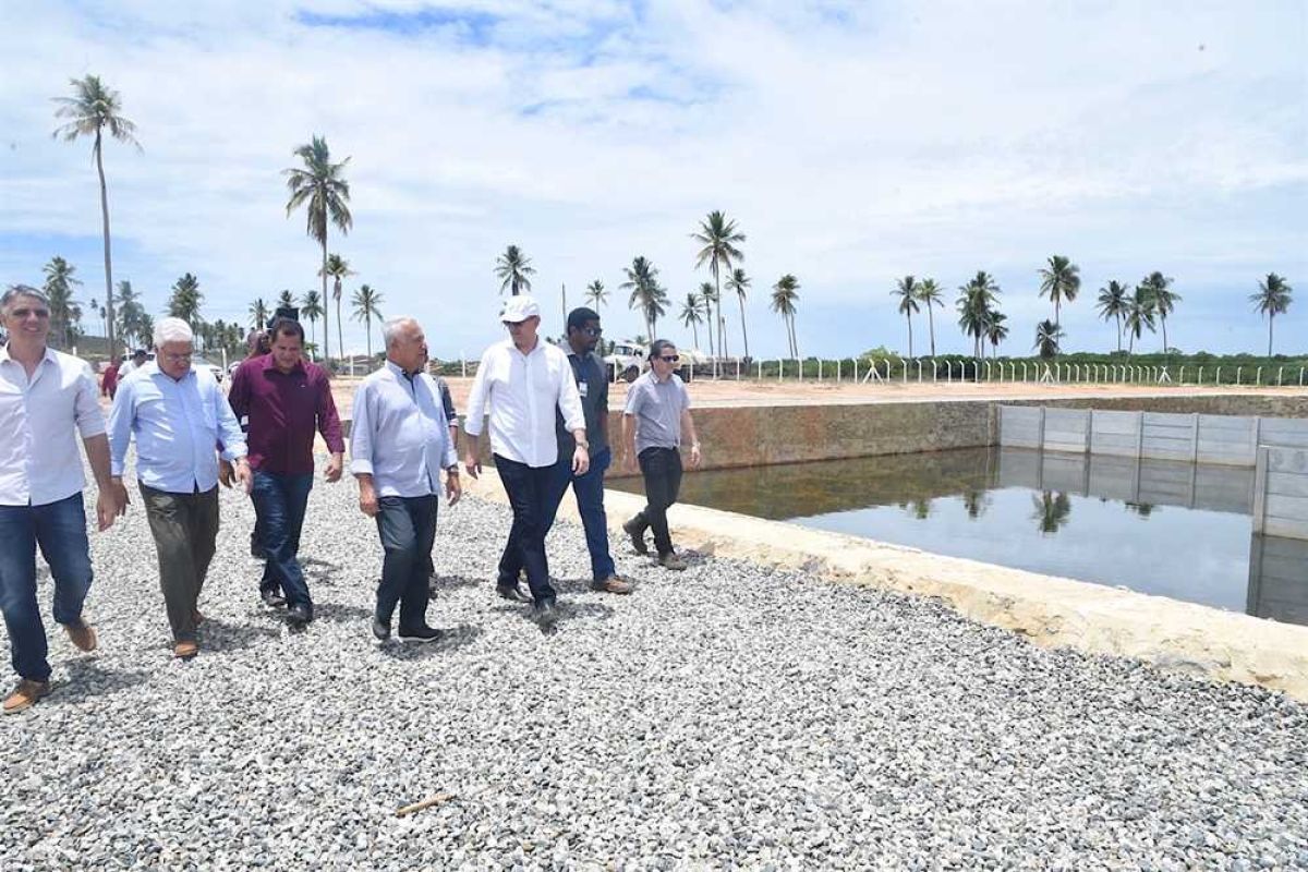 "Investimos para gerar emprego e desenvolvimento", diz Governador de Sergipe ao levar mais de R$ 9 milhões para Santa Luzia do Itanhi (Foto: Marcelle Cristinne/ASN)