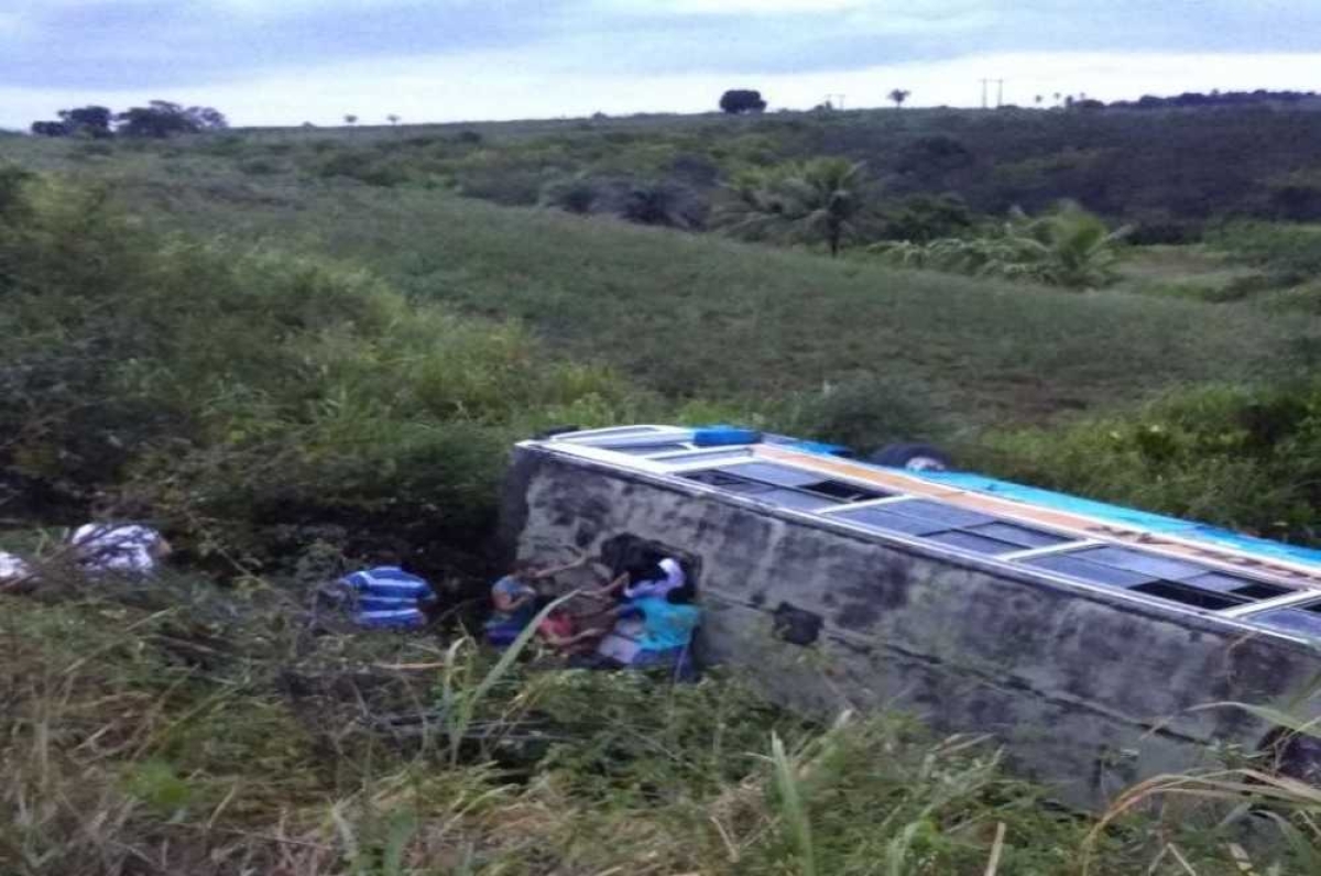 Fato ocorreu em uma rodovia que corta Riachão do Dantas (Foto: Reprodução/Whatsapp/Grupo Aracaju/Via Portal Infonet)