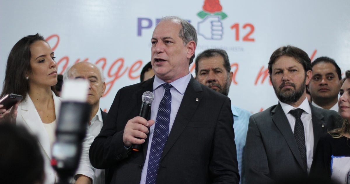 PDT lança pré-candidatura de Ciro Gomes à Presidência da República (Foto: PDT)
