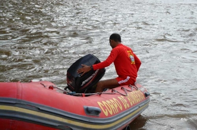 Mesmo com as buscas dos bombeiros, a criança ainda não foi encontrada (Foto: Arquivo Portal Infonet)