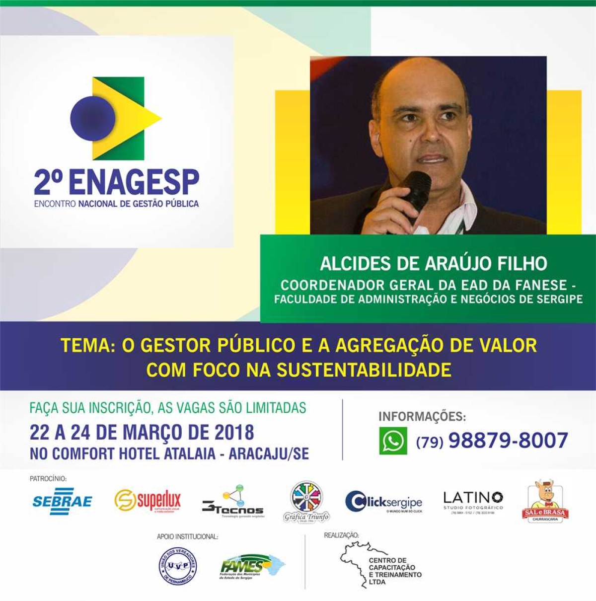 2° Enagesp: Agregar valor é imperativo para desenvolver com sustentabilidade (Imagem: Divulgação)