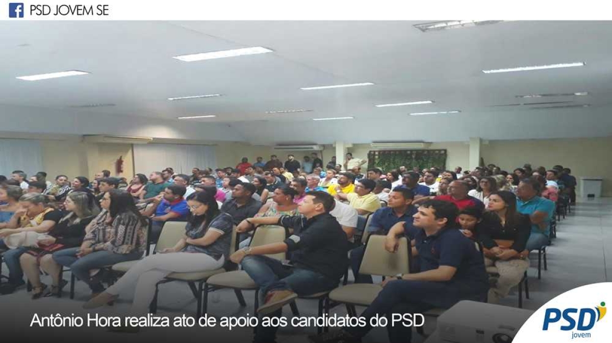 Antônio Hora realiza ato de apoio aos candidatos do PSD (Foto: Assessoria PSD Jovem)