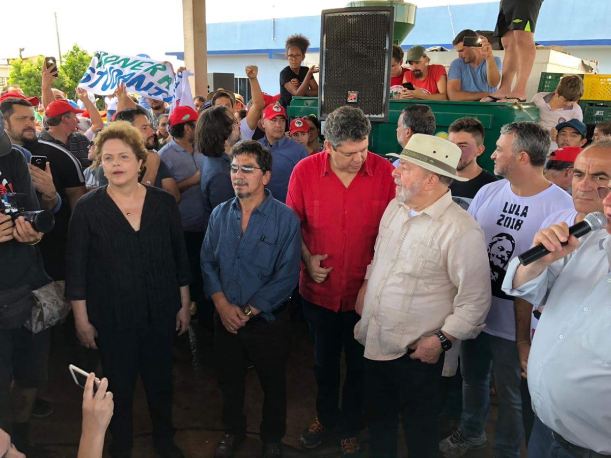 "Nós vencemos todos os obstáculos", afirma Márcio Macedo sobre sucesso da Caravana de Lula pelo Sul (Foto: Assessoria Márcio Macêdo)