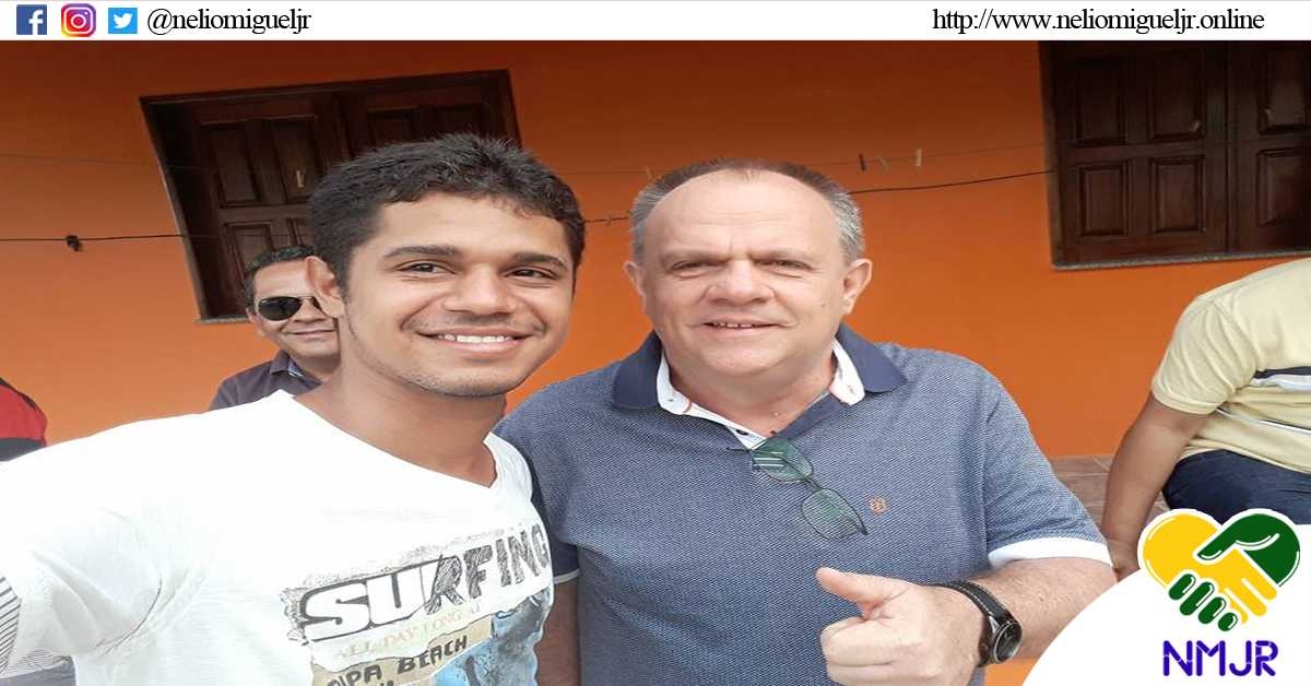 Nélio Miguel Jr. e Belivaldo Chagas (Foto: Via Nélio Miguel Jr.)
