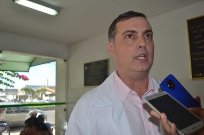 Sérgio Luiz: "Se essas salas que estão interditadas estivessem em funcionamento, a gente teria um aumento de, no mínimo, uns 2 mil atendimentos por semana" (Foto: Portal Infonet)