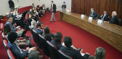 Coletiva com a imprensa sobre o prazo para inclusão do nome social no cadastro eleitoral (Foto: TSE)