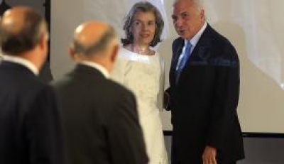 O presidente Michel Temer e a presidente do STF, ministra Cármen Lúcia (Foto: Antonio Cruz/ Agência Brasil)