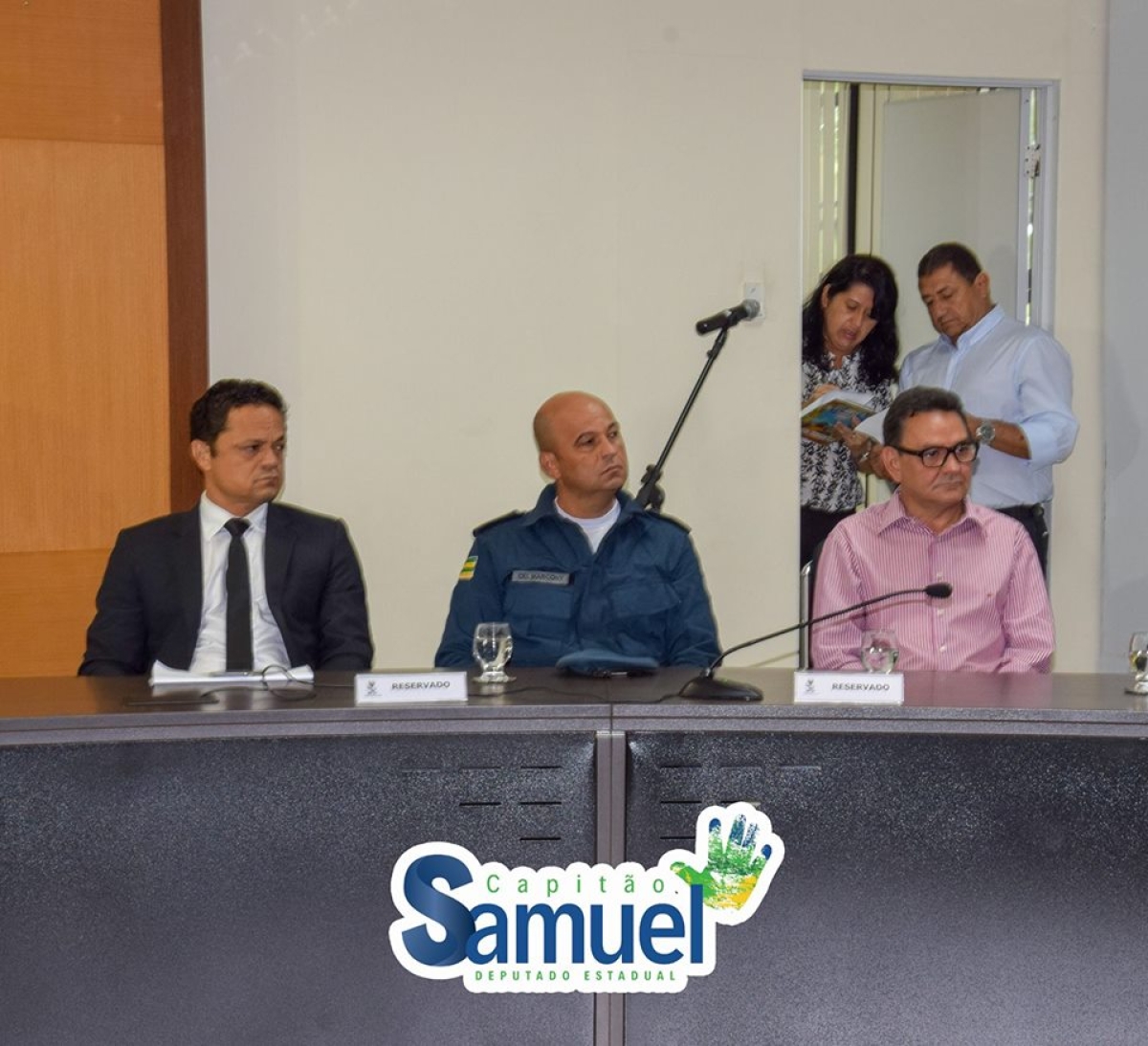 Capitão Samuel cobra veículo mais potente para o novo comandante da Caatinga (Foto: Reprodução/ Facebook Capitão Samuel)