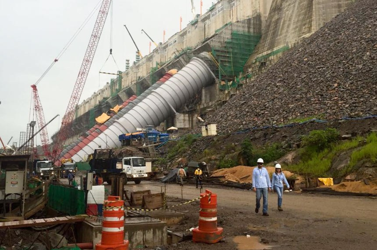 Polêmica, a construção da hidrelétrica de Belo Monte, no Pará, foi várias vezes paralisada por meio de liminares na Justiça
(Foto: Mariana Capelo/ TV Senado)