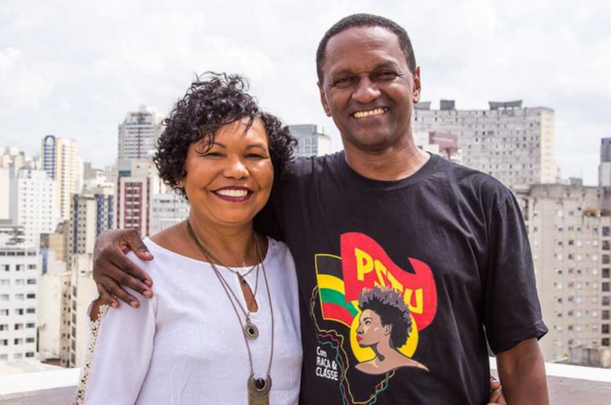 Vera Lúcia e Hertz Dias  (Foto: Assessoria PSTU)