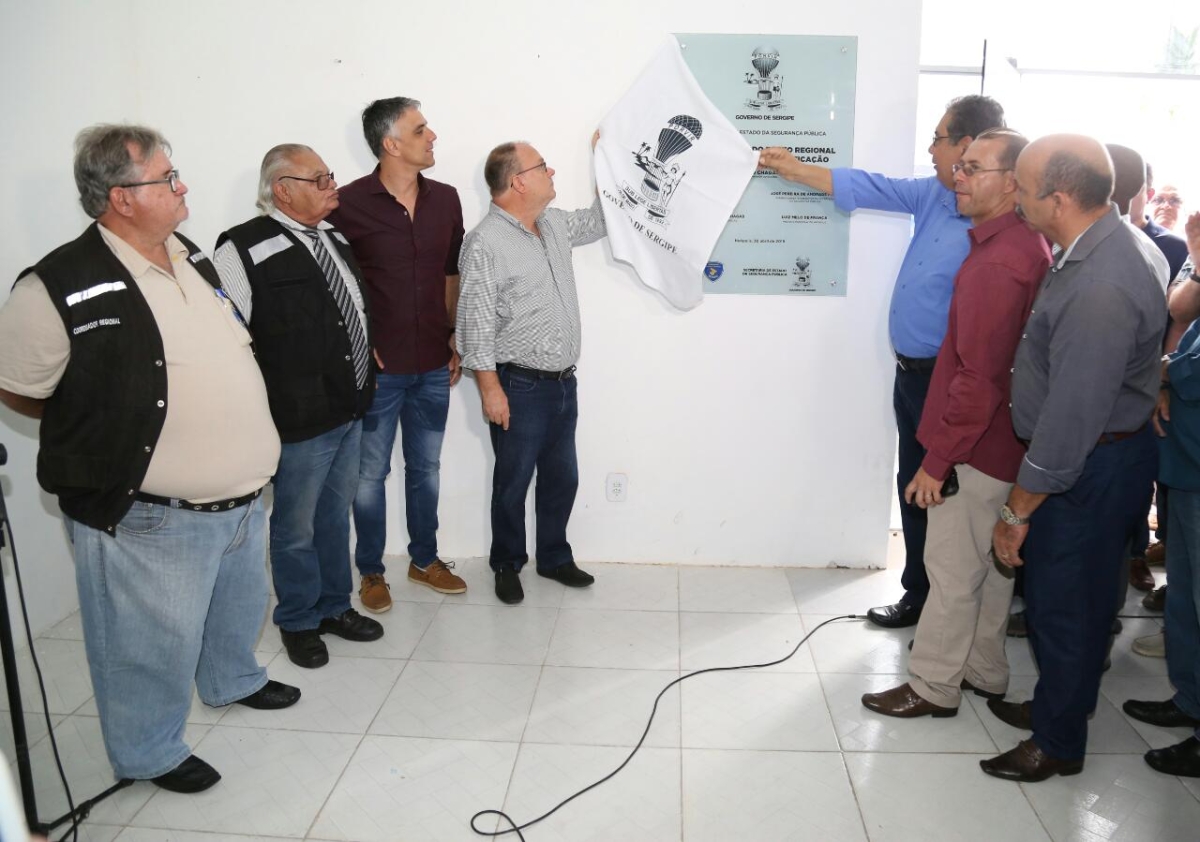 "Isso se chama cuidar das pessoas", afirma Belivaldo durante entrega Instituto de Identificação em Neópolis / (Foto: Jorge Henrique/ASN)