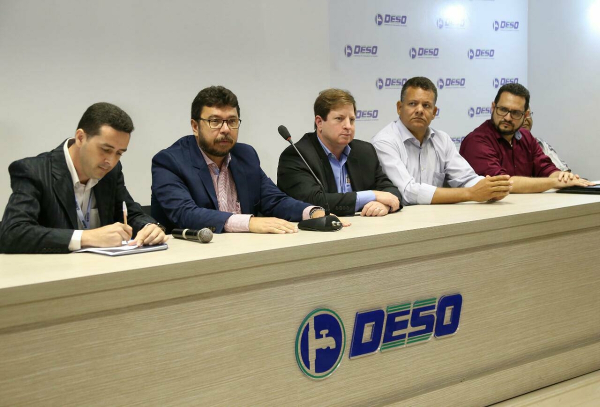 José Gabriel Almeida de Campos é empossado novo presidente da Deso (Foto: Jorge Henrique/ASN)