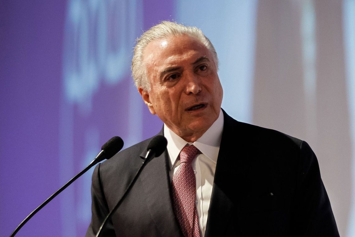 O presidente Michel Temer participa da cerimônia de abertura da Apas Show 2018, em São Paulo (Foto: Marcos Corrêa/ PR)