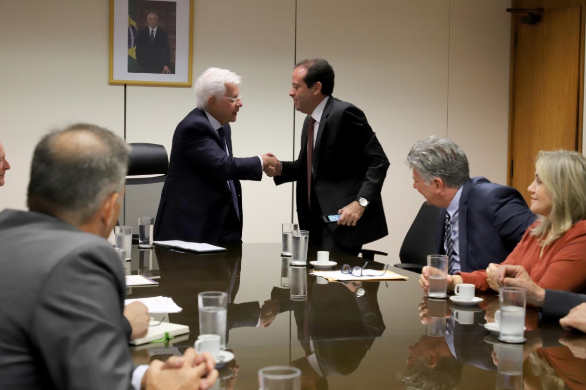 Audiência com Ministro de Minas e Energia, Moreira Franco (Foto: Beth Santos/MME)