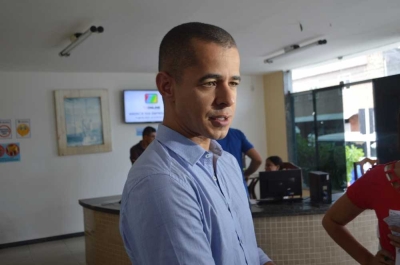 Promotor do Ministério Público, Francisco Lima Júnior participou da vistoria (Foto: Portal Infonet)