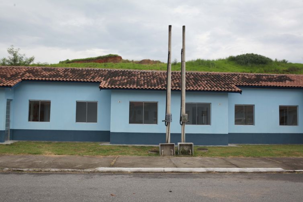 Michel Temer destacou a criação de empregos gerados na construção das novas moradias (Foto: Beth Santos/Secretaria Geral da PR)