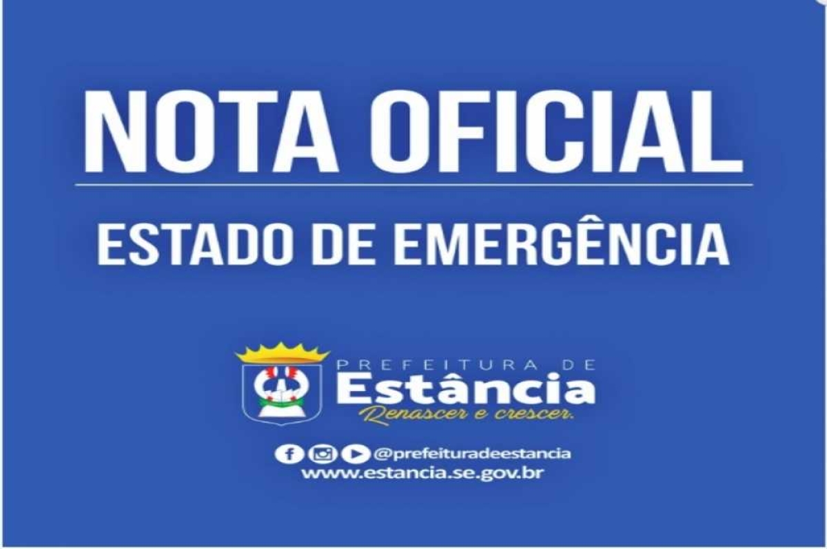 Estância foi um dos municípios que decretou situação de emergência (Foto: Divulgação)