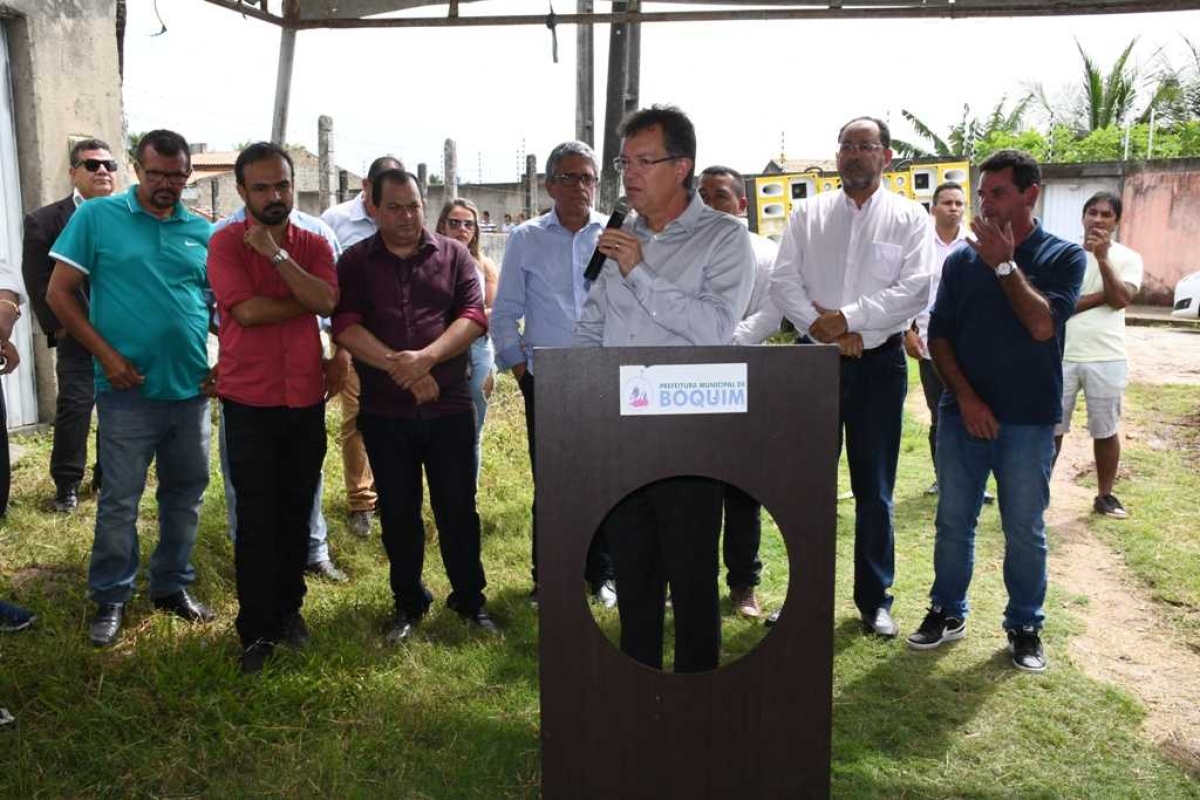 Loteamento em Boquim ganha obras de infraestrutura com emenda de Laércio Oliveira (Foto: Assessoria Laércio Oliveira)