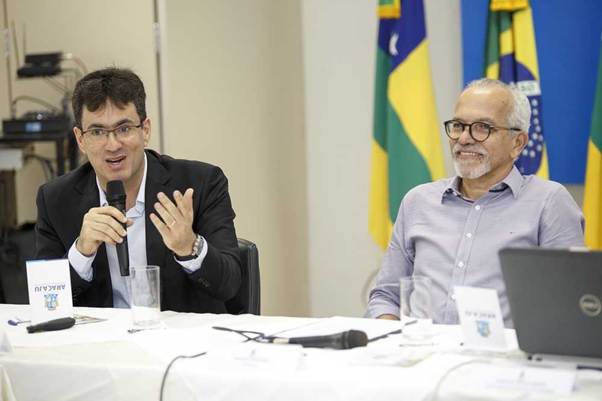 Presidente da Jucese, George Trindade, e prefeito de Aracaju, Edvaldo Nogueira (Foto: Jucese)