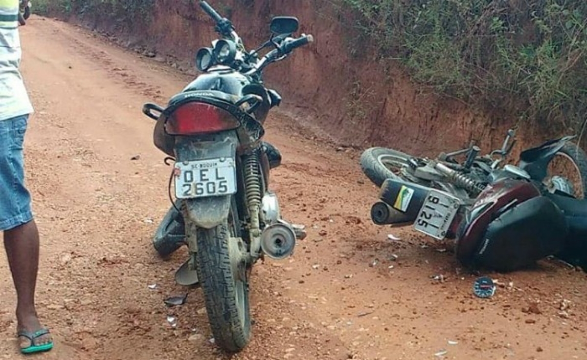 Duas pessoas morrem após colisão entre motocicletas na zona rural de Itabaiana (Foto: Reprodução/ Redes Sociais/ Via Portal Itnet)