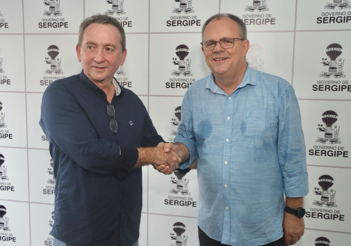 Belivaldo Chagas anuncia Valberto Lima como secretário de Saúde (Foto: Marcelle Cristinne/ ASN)