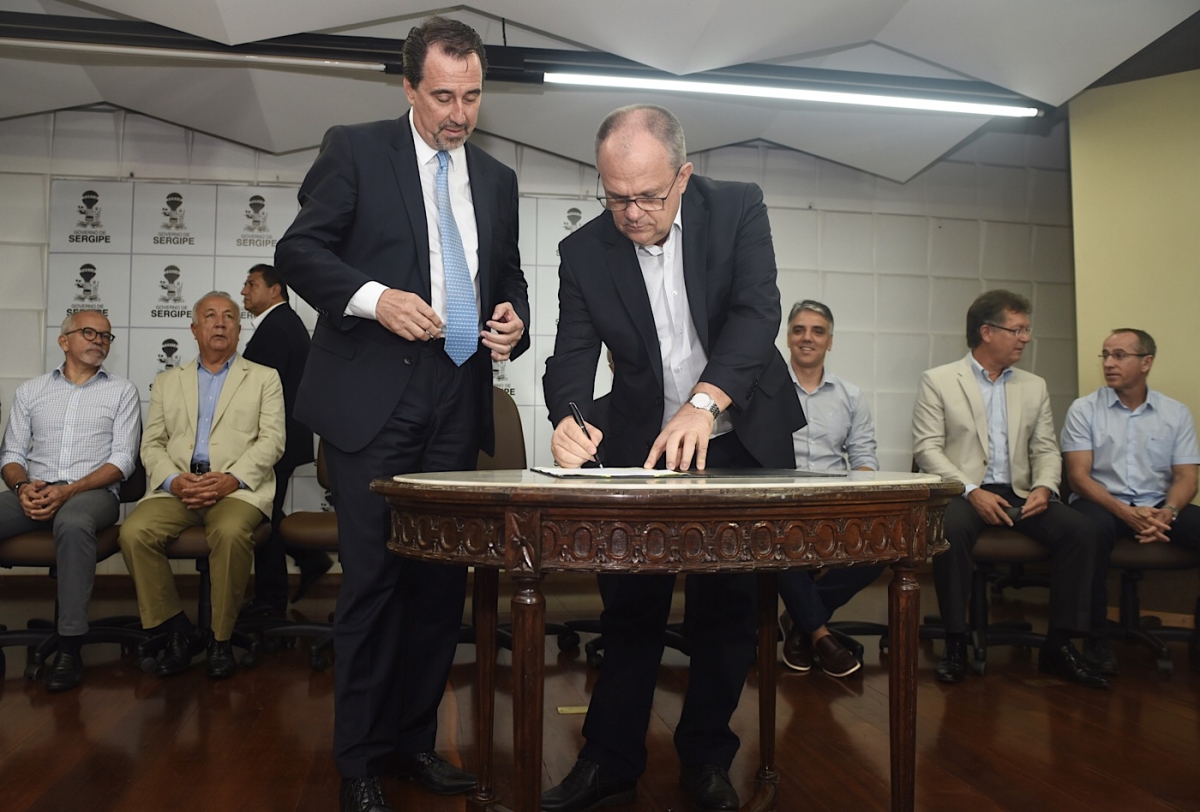 Ministro da Saúde e governador de Sergipe autorizam mais de R$56 milhões em investimentos para saúde pública (Foto: Marcelle Cristinne/ ASN)