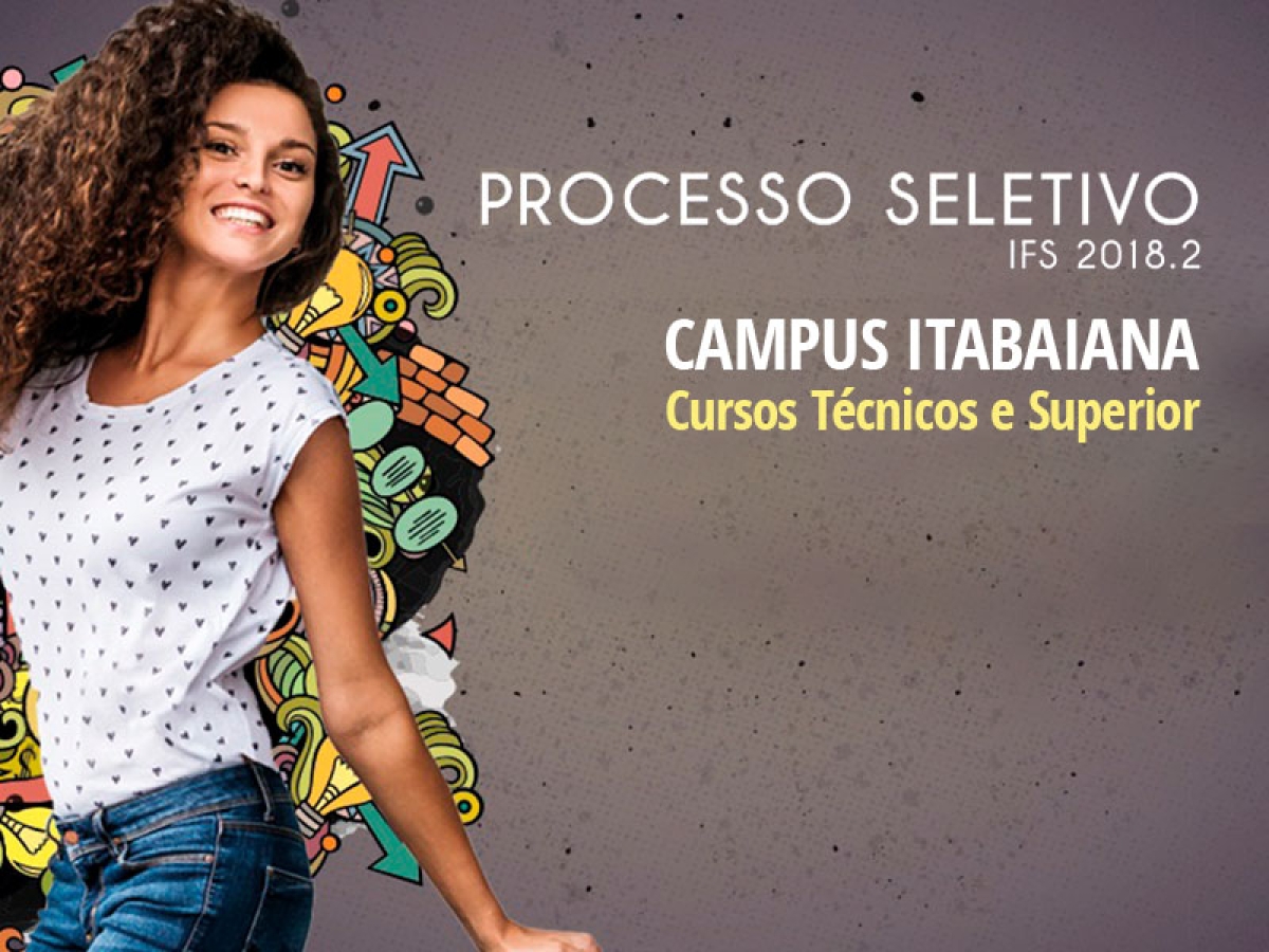 IFS/Sergipe: Abertas as inscrições para processo seletivo de cursos técnicos e superior no Campus Itabaiana (Imagem: Divulgação/ IFS/SE)