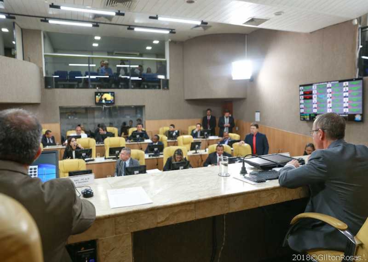 Câmara aprova empréstimo de 9 milhões para o Executivo em 1º votação (Foto: Gilton Rosas)