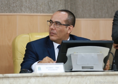 Cabo Amintas critica Belivaldo Chagas e cobra solução para subsídio da PM (Foto: Gilton Rosas/ CMA)