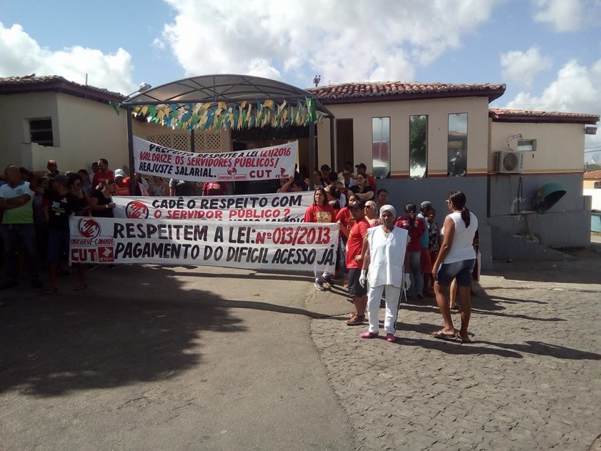 Com indicativo de greve, Sindiserve Canindé convoca assembleia (Foto: CUT/SE)