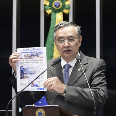 Senador Eduardo Amorim (PSDB-SE) - Imagem: ASSCOM/Eduardo Amorim