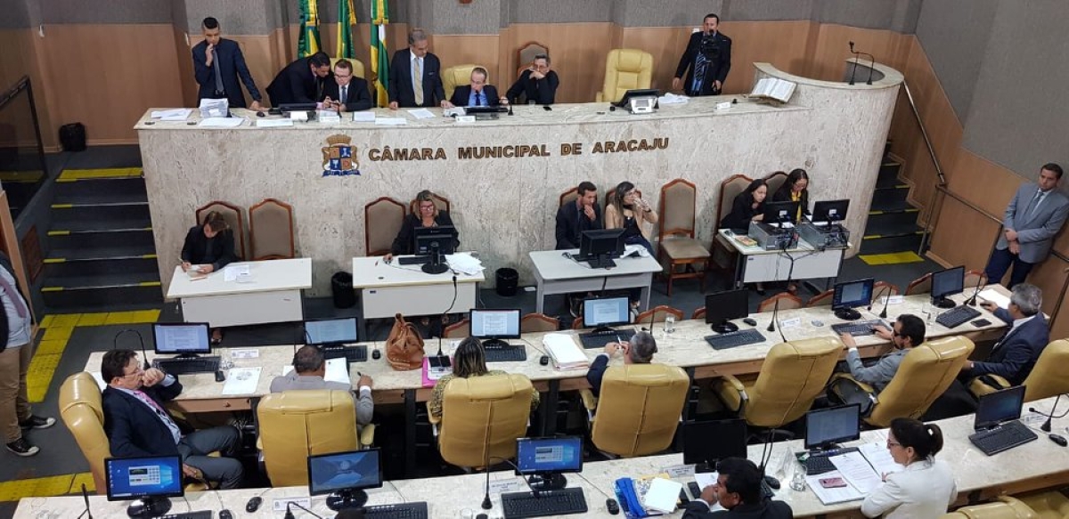 Vereadores aprovam em 2ª discussão, Projeto de empréstimo de R$ 9 milhões para a Prefeitura de Aracaju (Foto: César de Oliveira/ CMA)