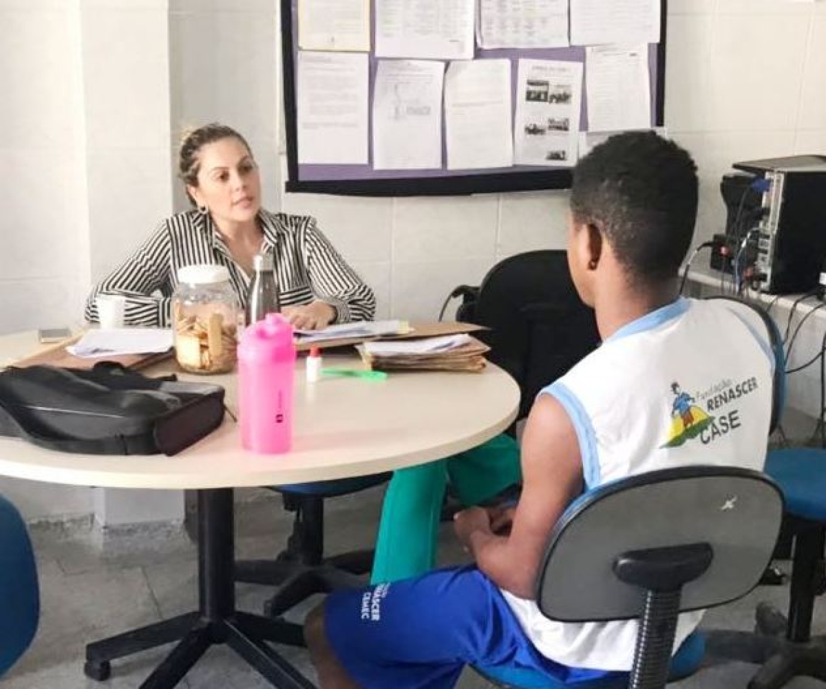 Defensoria Pública de Sergipe realiza mutirão para analisar a situação de adolescentes nos Cases I e II (Foto: Assessoria DPE/SE)