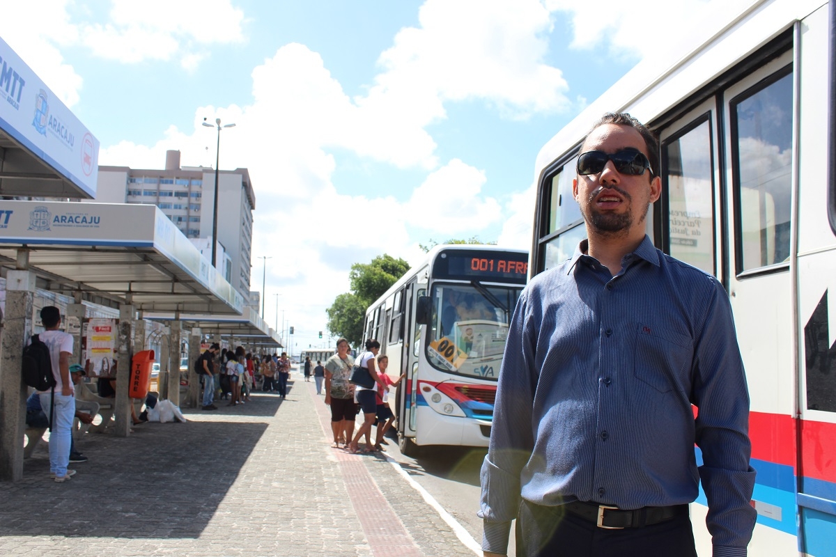 Lucas Aribé volta a cobrar cumprimento da Lei Nacional de Acessibilidade (Foto: Assessoria Lucas Aribé)