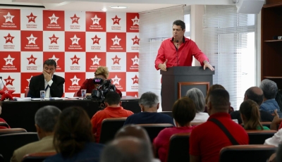 Marcio Macedo participa de reunião do PT e defende jornada de atos a favor de Lula (Foto: Assessoria Marcio Macedo)