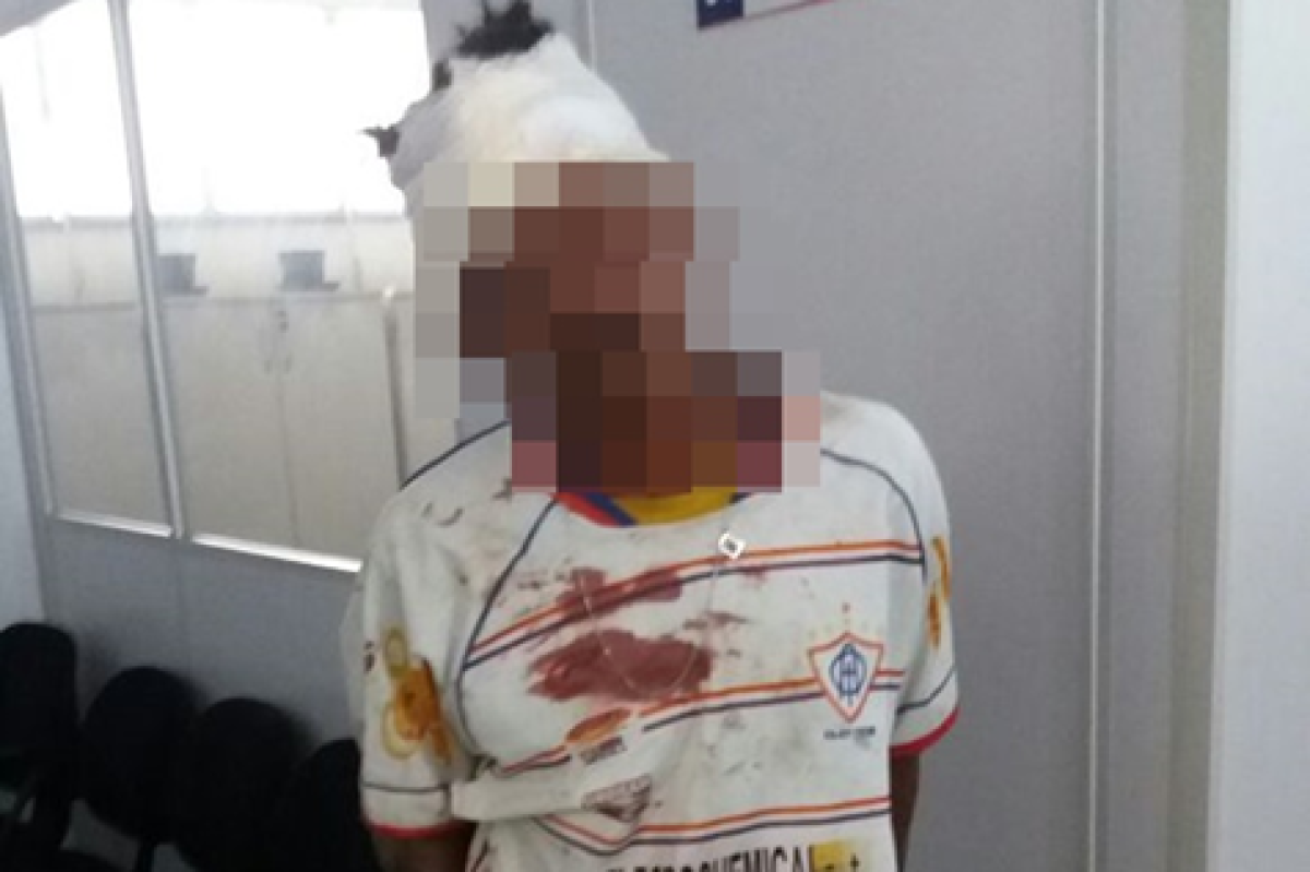 PM prende em flagrante autor de homicídio na cidade de Itabaiana (Foto: Assessoria PM/SE)