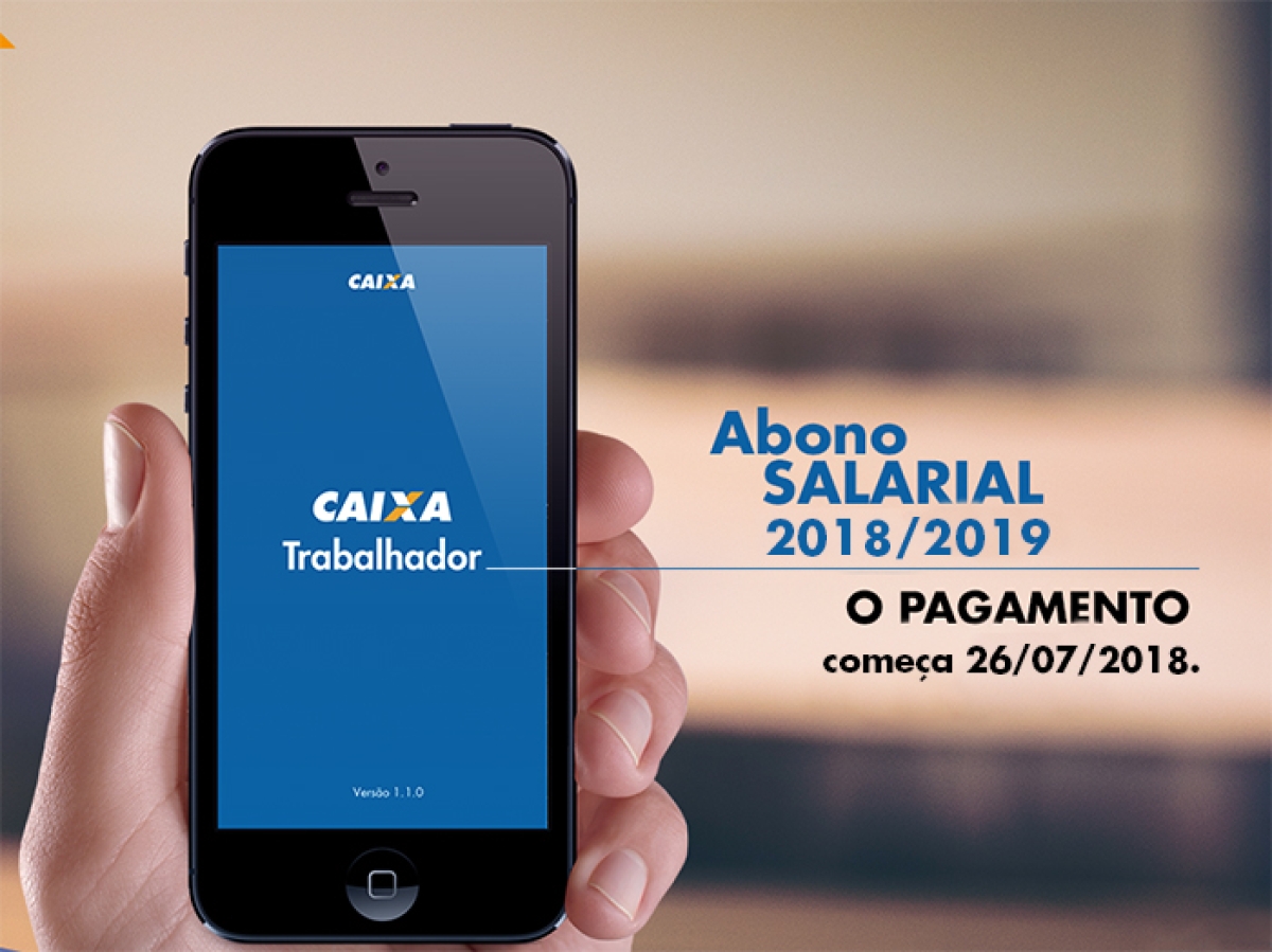 Confira o calendário de pagamentos do Abono Salarial PIS ano-base 2017 (Imagem: Agência Caixa de Notícias)