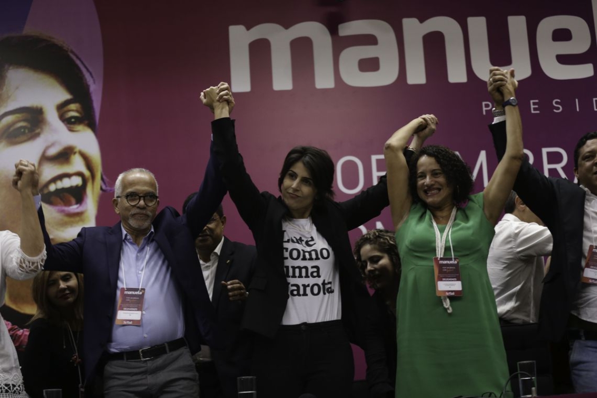PCdoB confirma candidatura de Manuela d´Ávila à Presidência (Foto: Fabio Rodrigues Pozzebom/ Agência Brasil)