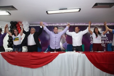 Convenção ocorreu na tarde de hoje na sede do CDL (Foto: Assessoria Milton Andrade)