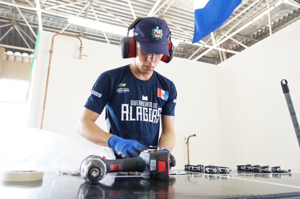 Senai Sergipe recebe seletiva da Worldskills Kazan 2019 (Foto: Assessoria Fies/SE)