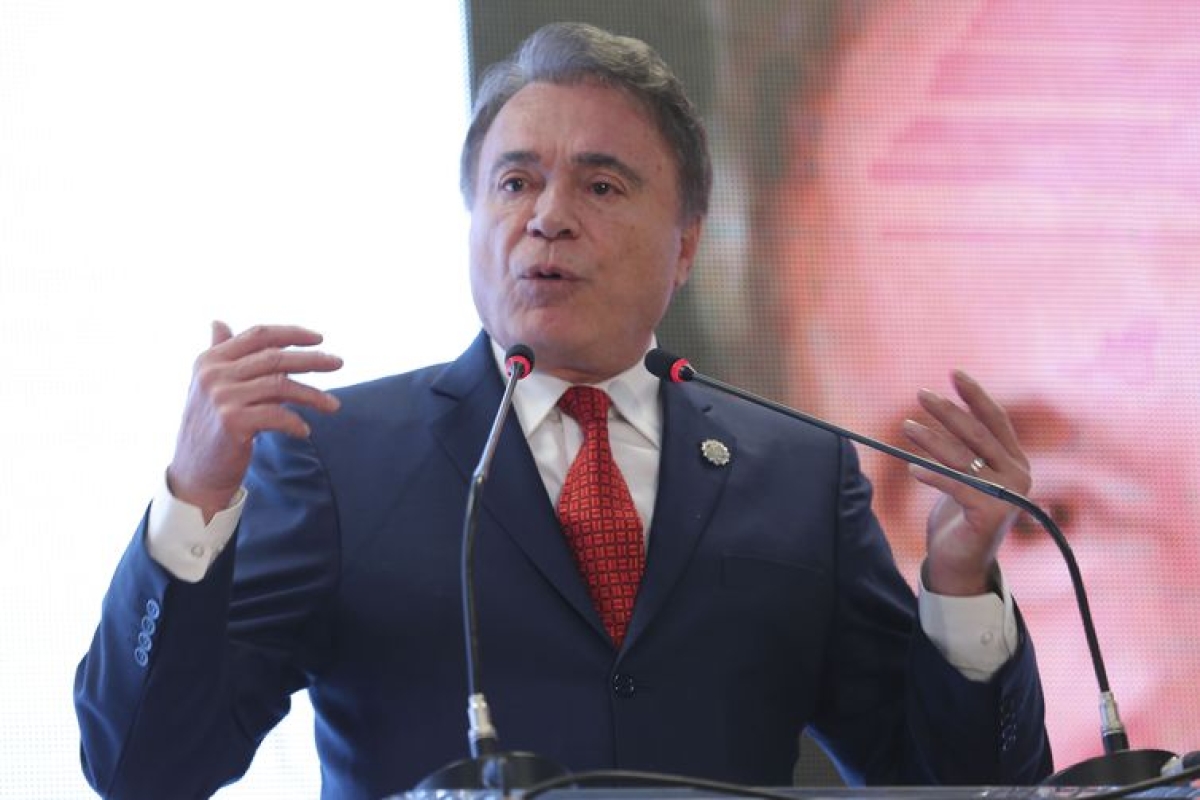 Álvaro Dias, candidato do Podemos, propõe a institucionalização da Operação Lava Jato (Foto: José Cruz/ Agência Brasil)