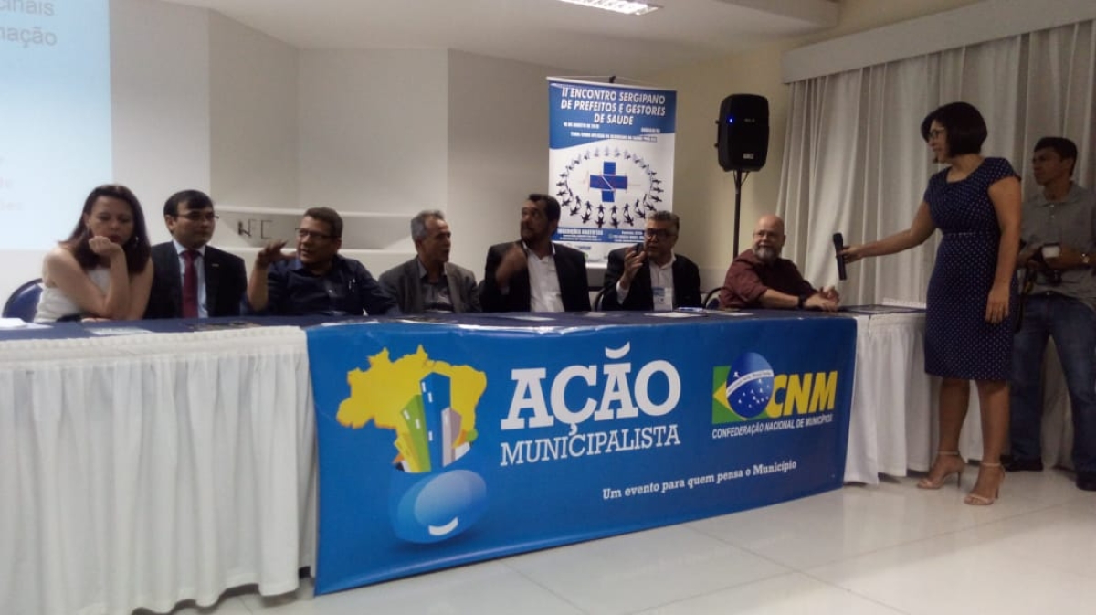 Prefeitos e gestores discutem como aplicar os recursos da saúde pública (Foto: 7Set Comunicação Estratégica)
