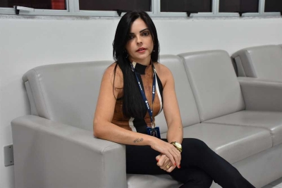 Coordenadora do curso da Estética e Cosmética da Estácio de Sergipe, Andreza Rabelo (Foto: Adiberto de Souza)