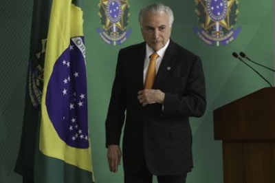 Presidente anuncia reforço na segurança em Roraima, em pronunciamento no Palácio do Planalto (Foto: Fabio Rodrigues Pozzebom/ Agência Brasil)